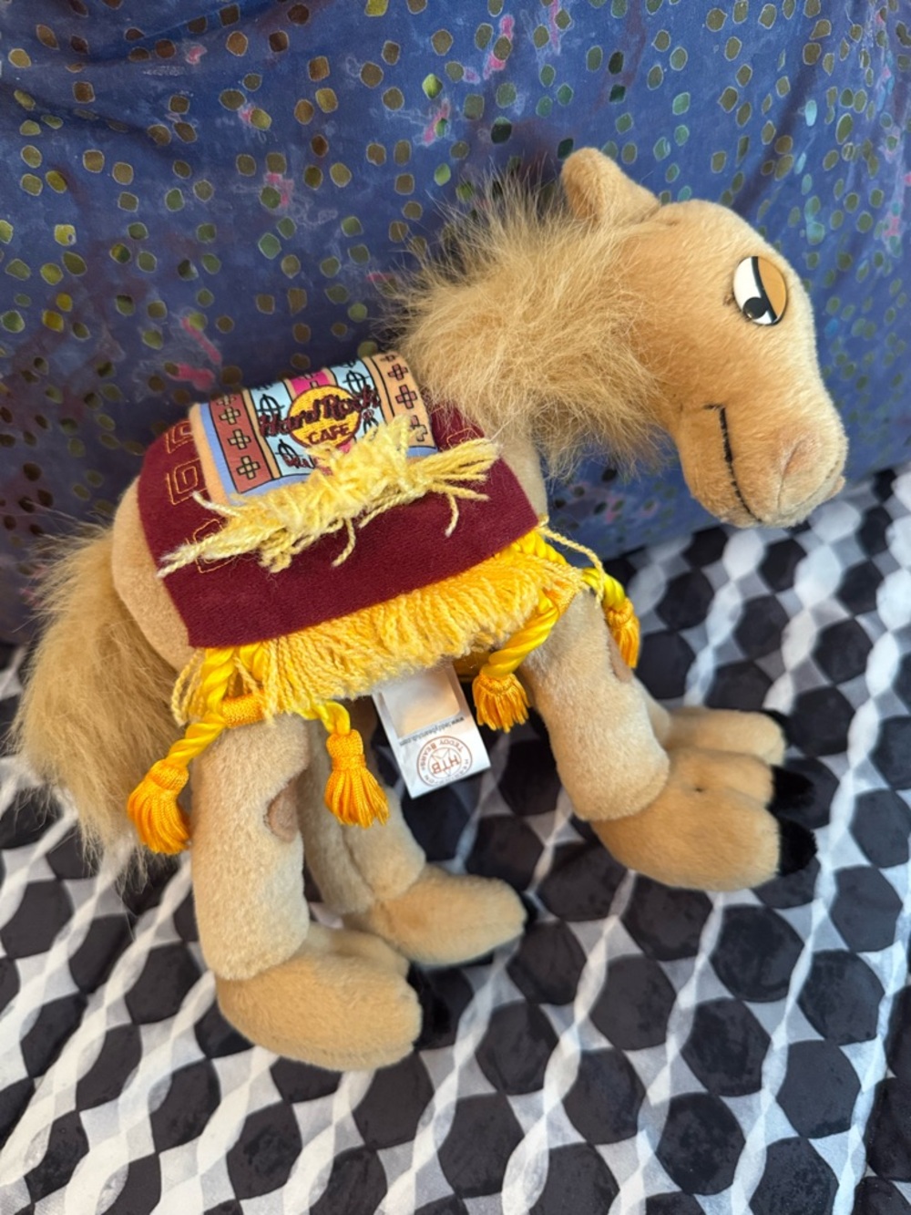 Hard Rock Cafe Kuwait Jointed Plush Camel 2006 Herrington Teddy Bears